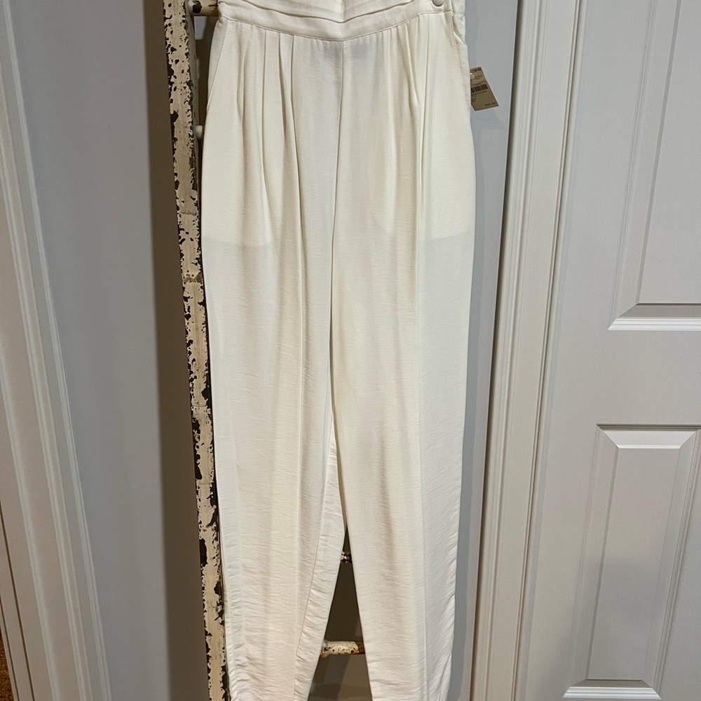 Casual Corner Cream Women's Trousers